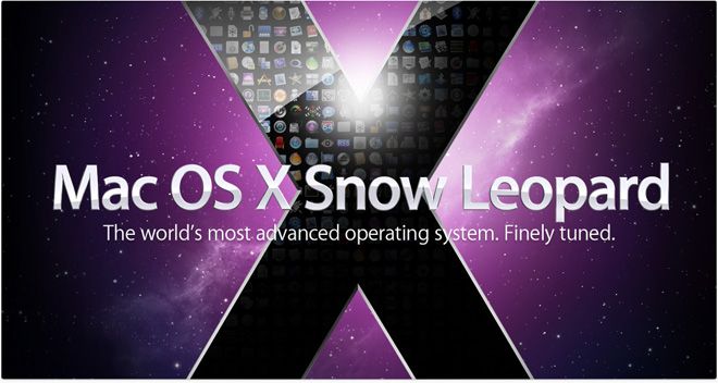 Mac OS X 10.6 Snow Leopard - близка к завершению